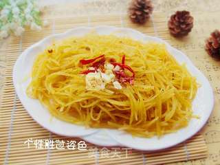 川味酸辣土豆丝的做法步骤:7
