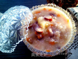 红枣雪莲果燕麦粥的做法步骤:10
