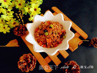 老干妈炒饭的做法步骤:7