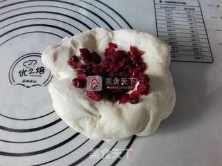 圣诞花环面包的做法步骤:5