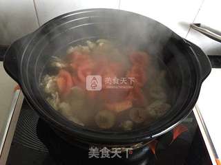 西红柿土豆牛腩煲的做法步骤:6
