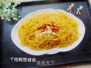 川味酸辣土豆丝的做法步骤:6