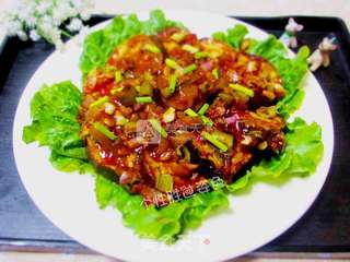 酸辣烤茄子的做法步骤:10