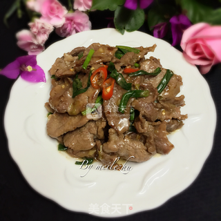 爆炒羊肉的做法步骤:13