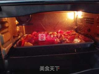 时蔬烤排骨的做法步骤:7