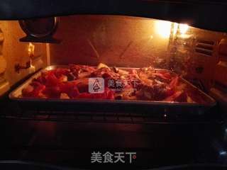 时蔬烤排骨的做法步骤:9