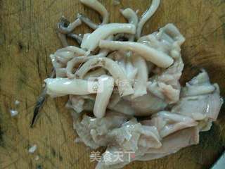 酱爆鱿鱼的做法步骤:4
