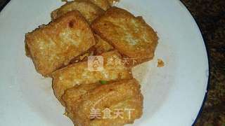 五彩养生豆腐的做法步骤:7