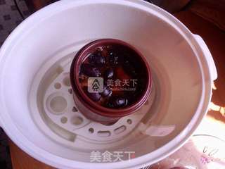 红枣瘦肉炖阿胶的做法步骤:8