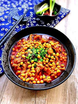 豆花水煮肉的做法步骤:11