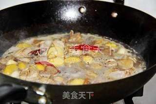 干锅羊肉的做法步骤:7