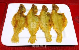 酥炸偏口鱼的做法步骤:14