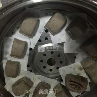 黑芝麻红糖馒头的做法步骤:8