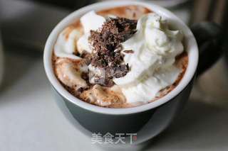 冬季热饮 雪顶热巧克力的做法步骤:6