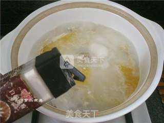 金线鱼浓汤的做法步骤:7
