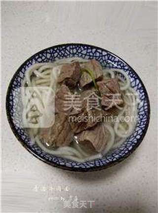 清汤牛肉面的做法步骤:11