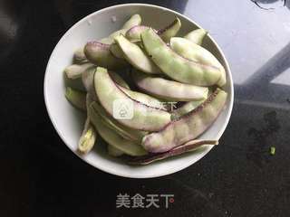 五花肉焖扁豆的做法步骤:6