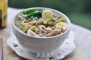 榨菜肉丝面的做法步骤:11