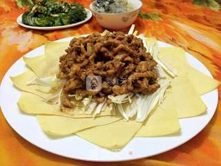 京酱肉丝的做法步骤:7
