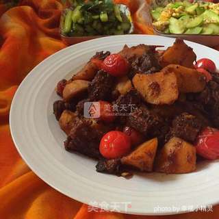牛肉炖土豆的做法步骤：10