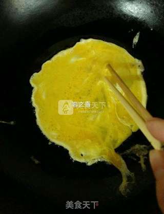 虾仁蛋炒饭的做法步骤:4