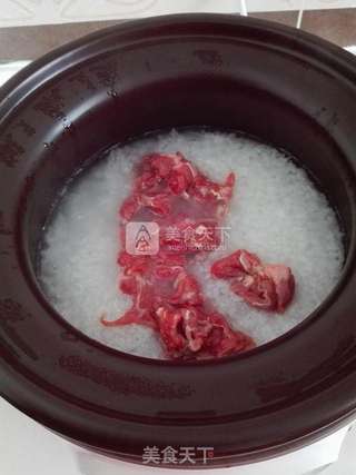 牛肉粥的做法步骤:6