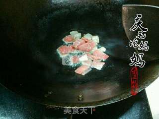 土豆肉片焖饭的做法步骤：4