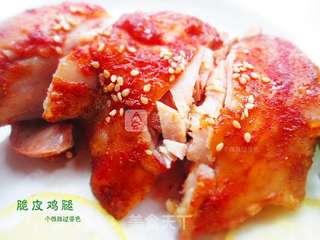 脆皮烤鸡腿的做法步骤：8