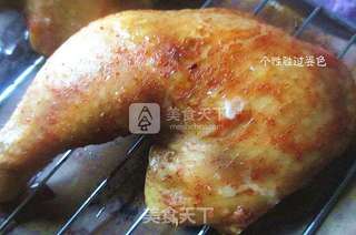 脆皮烤鸡腿的做法步骤：4