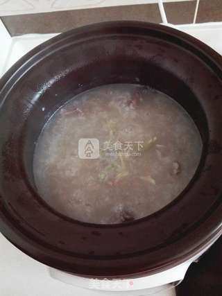 牛肉粥的做法步骤:7
