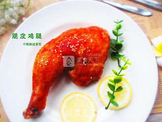 脆皮烤鸡腿的做法步骤：6