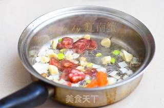 腊肠胡萝卜的做法步骤:3
