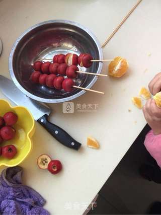 冰糖葫芦的做法步骤:4