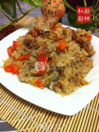 羊肉手抓饭的做法步骤:13
