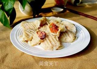 羊肉胡萝卜水饺的做法步骤:11