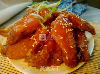糖醋鸡翅的做法步骤:17