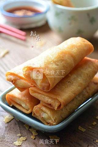 扬州春卷的做法步骤:17