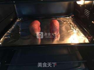 烤箱版烤红薯的做法步骤:2