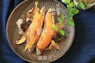 烤箱版烤红薯的做法步骤:3