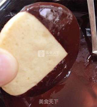 巧克力娃娃头饼干的做法步骤:16