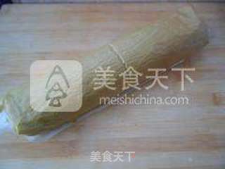 抹茶蛋糕卷的做法步骤:13