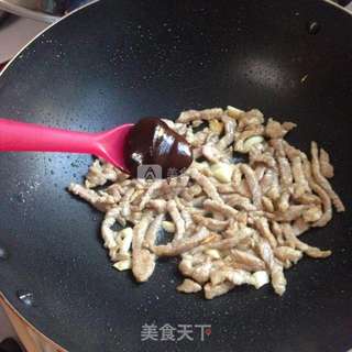 花样京酱肉丝的做法步骤:8