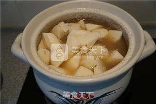 猪蹄黄豆莲藕山药煲的做法步骤:10