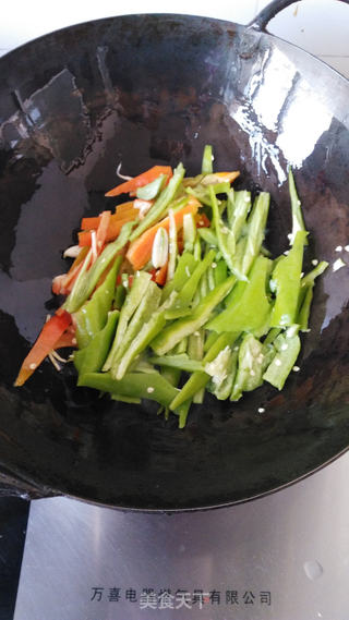 豉香青椒的做法步骤:6