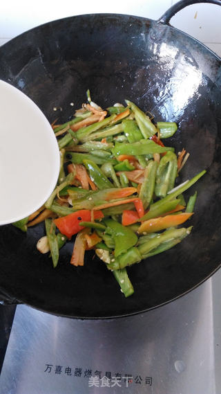 豉香青椒的做法步骤:7