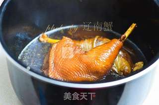 苹果可乐煮鸡腿的做法步骤:6