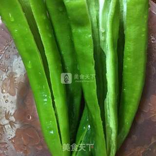 青椒酿肉的做法步骤:2