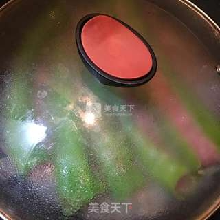 青椒酿肉的做法步骤:7