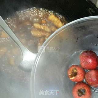 山楂红烧肉的做法步骤:8