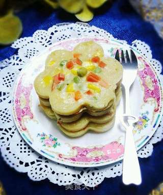 田园蔬菜饼的做法步骤:10